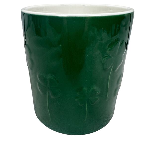 Hobby Lobby Shamrock Mug St. Patrick’s Day Mug 4" Green Microwave Safe New - Picture 2 of 8